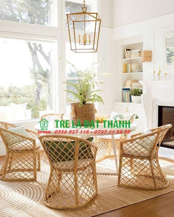 đồ m&acirc;y tre trang tr&iacute;