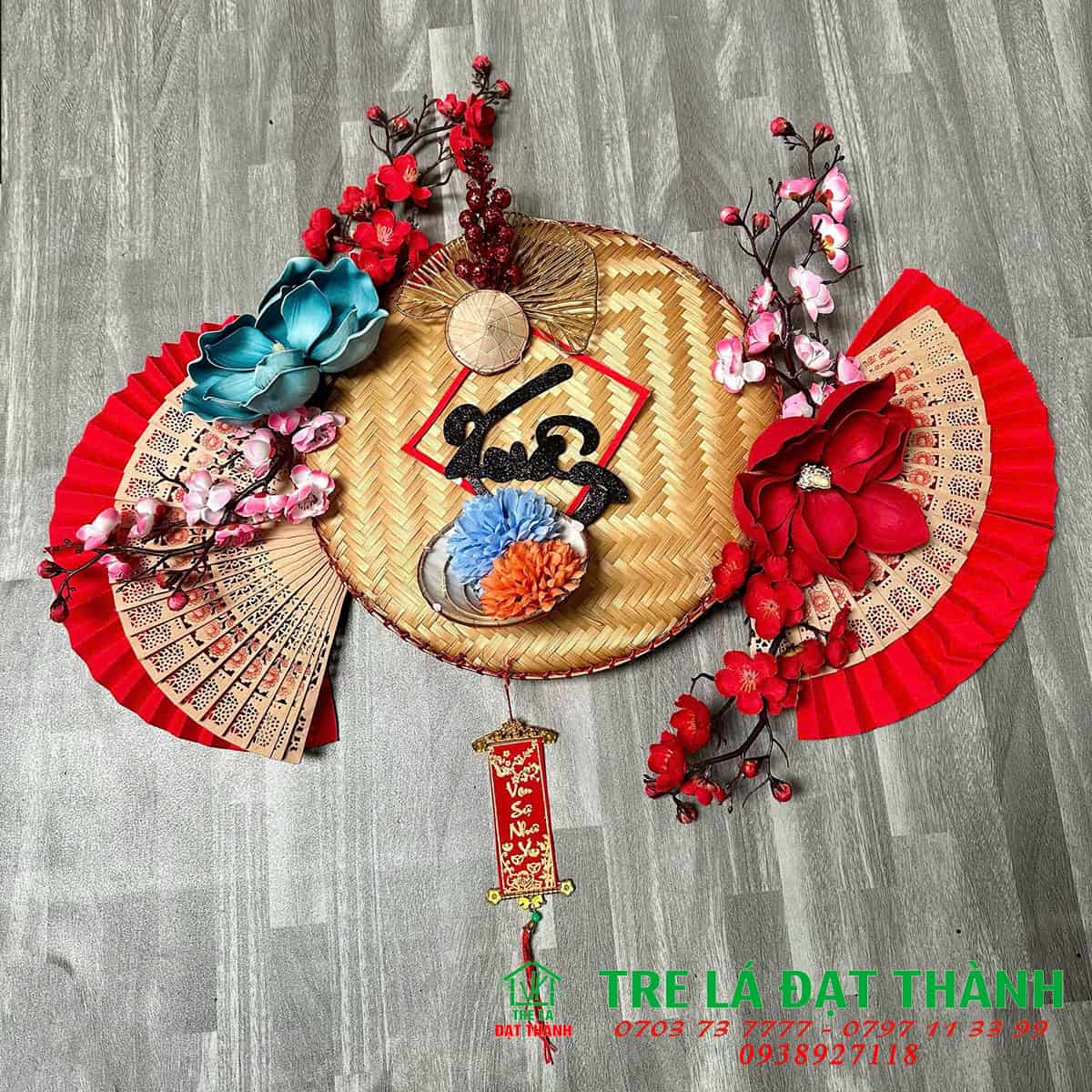 mẹt tre trang tr&iacute; tết
