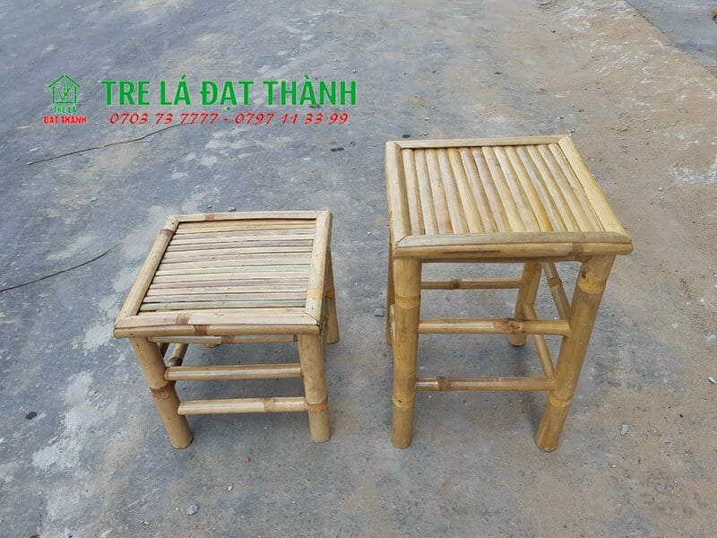 ghế đ&ocirc;n tre