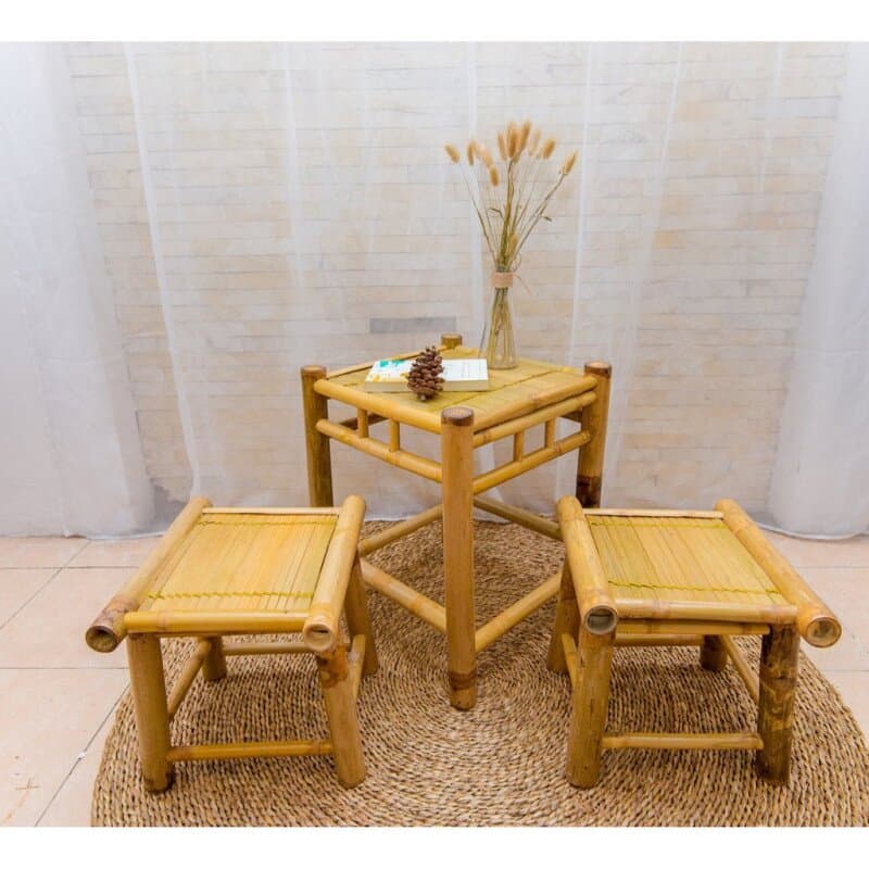 ghế đ&ocirc;n tre GDT005