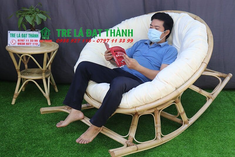 ghế đọc sách papasan