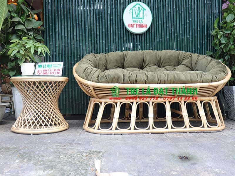 ghế mây papasan đôi hcm