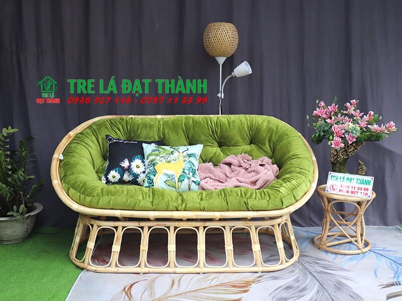 ghế papasan đôi