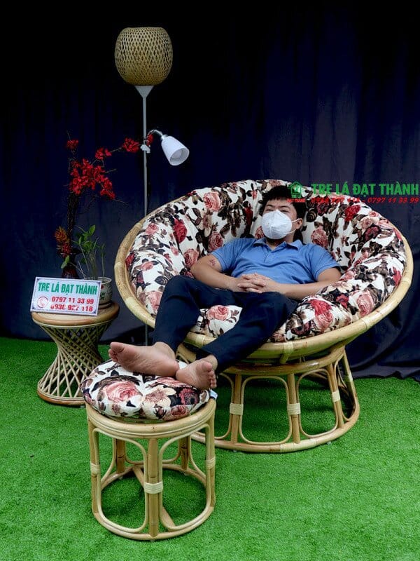 ghế tròn papasan giá rẻ