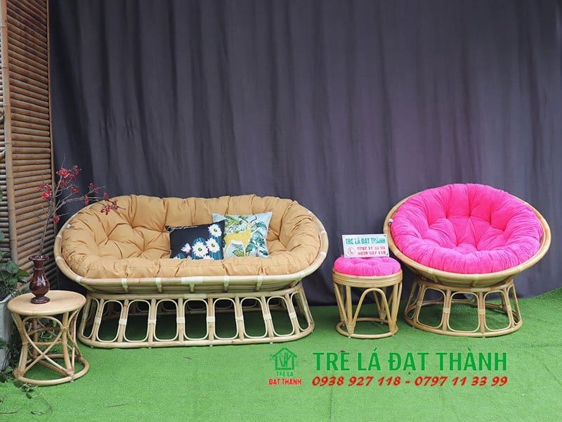 giá ghế papasan