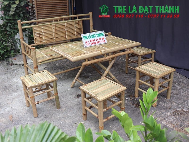 ghế tre d&agrave;i GTD003