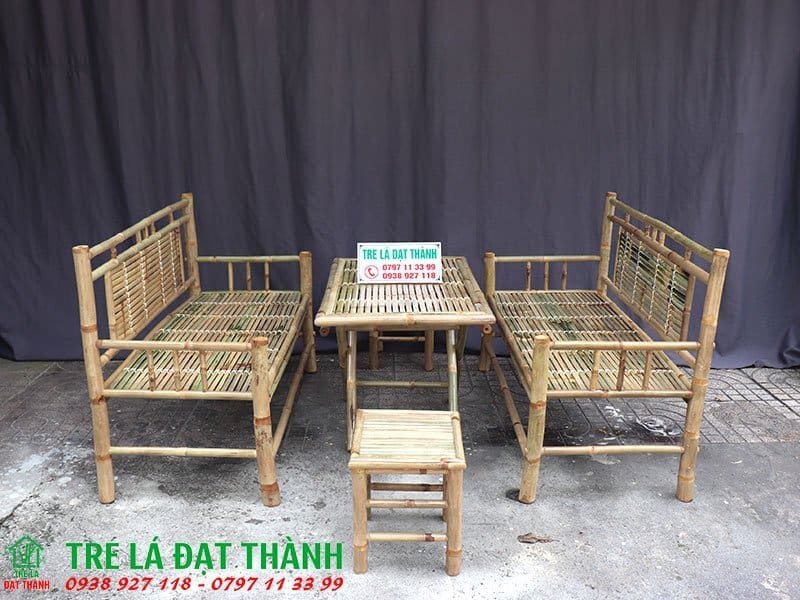 ghế tre d&agrave;i GTD003