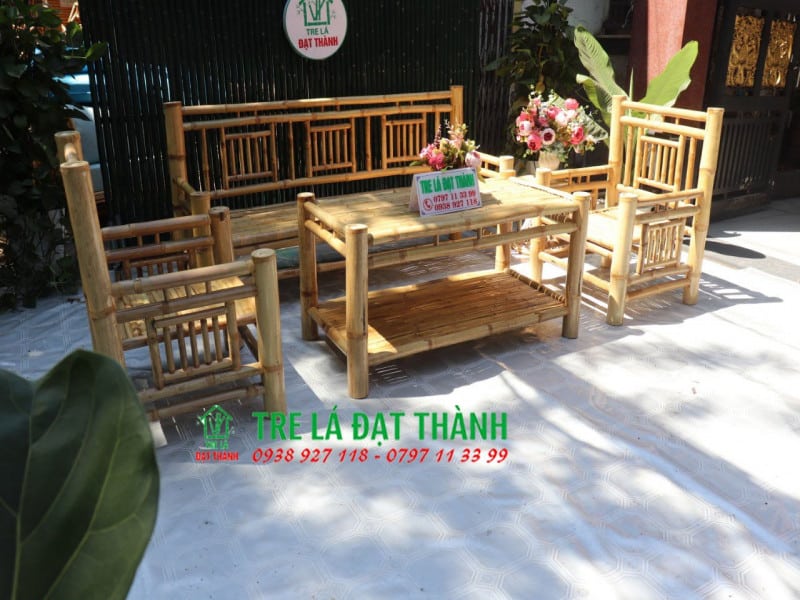 ghế tre d&agrave;i GTD006