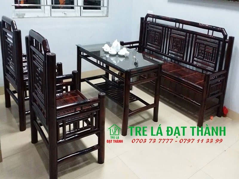 ghế tre d&agrave;i GTD011