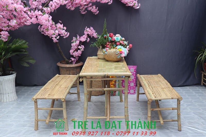ghế tre d&agrave;i GTD001