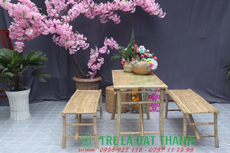 ghế tre d&agrave;i GTD001
