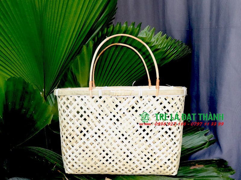 Giỏ M&acirc;y Tre Đan GMTD004