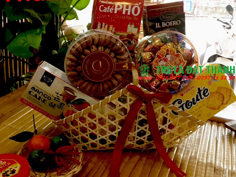 Giỏ M&acirc;y Tre Đan GMTD006