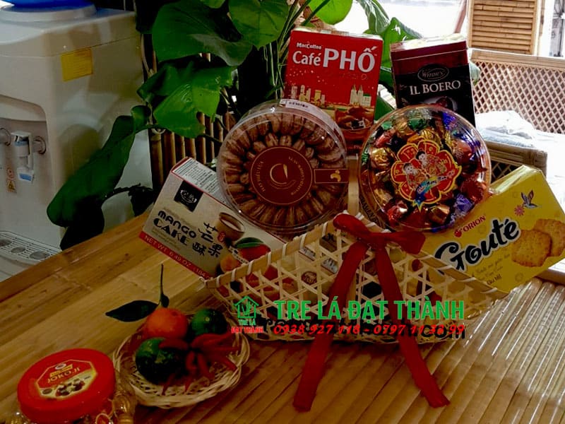 Giỏ M&acirc;y Tre Đan GMTD006