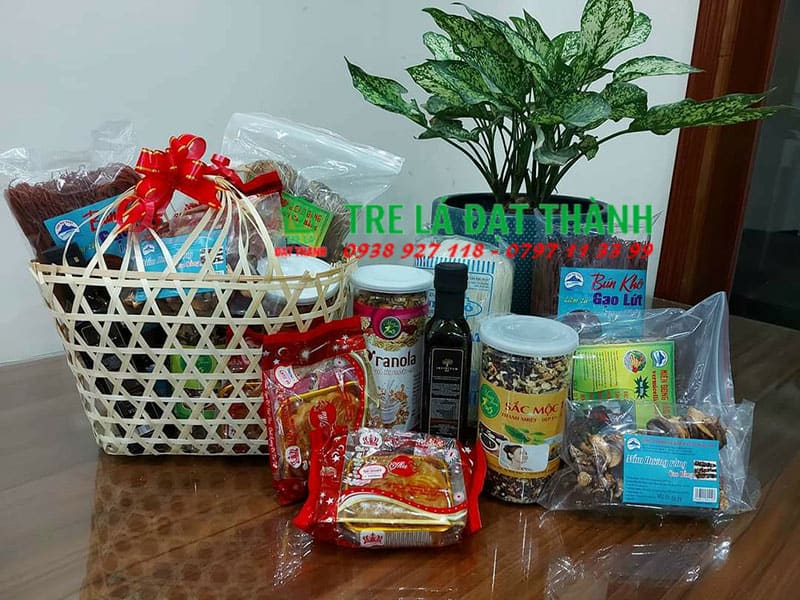 Giỏ M&acirc;y Tre Đan GMTD007