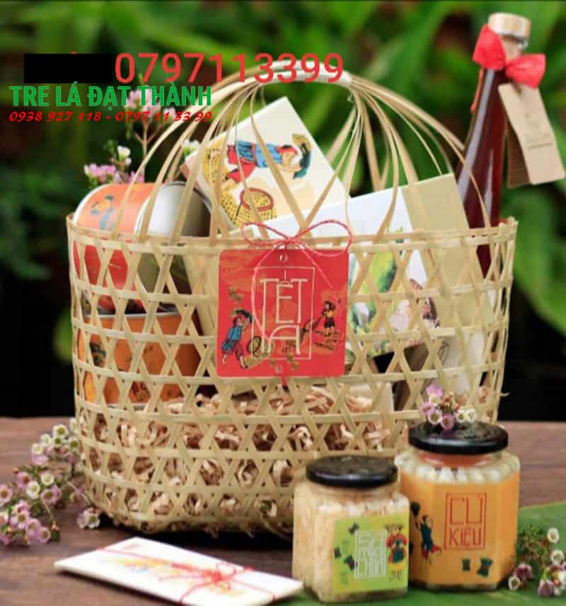 Giỏ M&acirc;y Tre Đan GMTD007