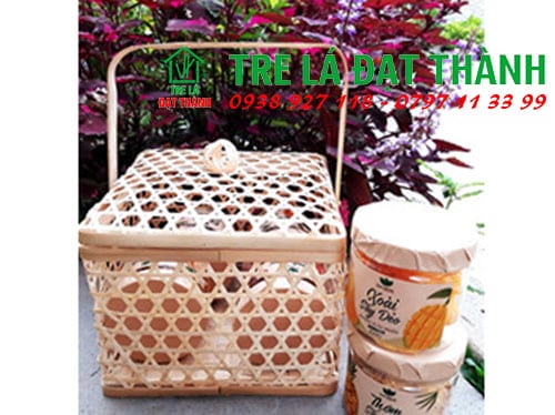 Giỏ M&acirc;y Tre Đan GMTD016