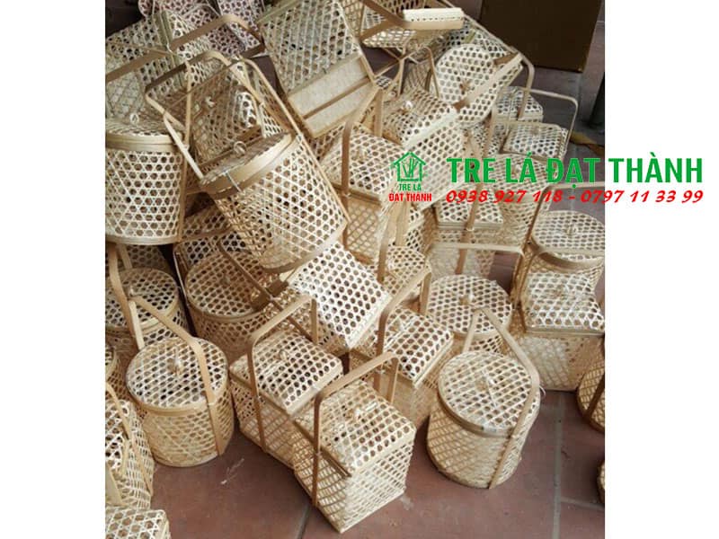 Giỏ M&acirc;y Tre Đan GMTD016