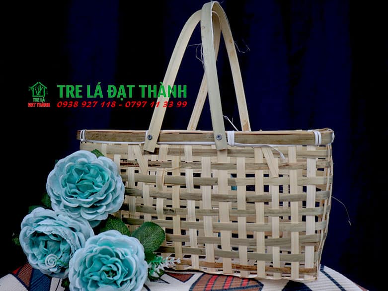 Giỏ M&acirc;y Tre Đan GMTD018
