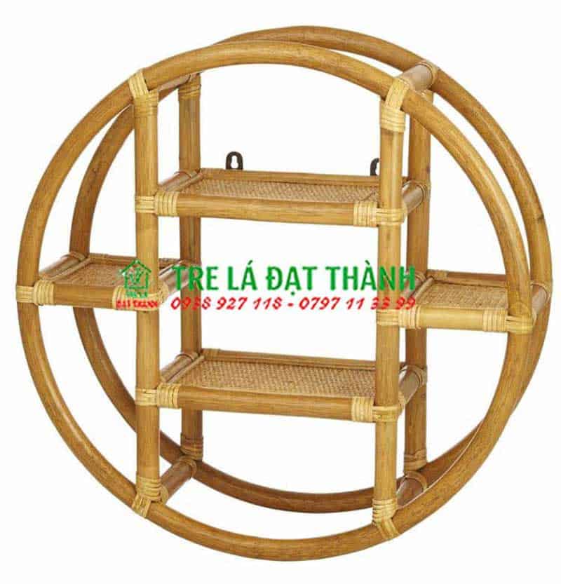 Kệ Đựng Đồ M&acirc;y Tre Đan