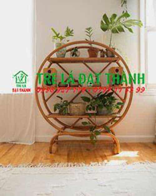 Kệ Đựng Đồ M&acirc;y Tre Đan