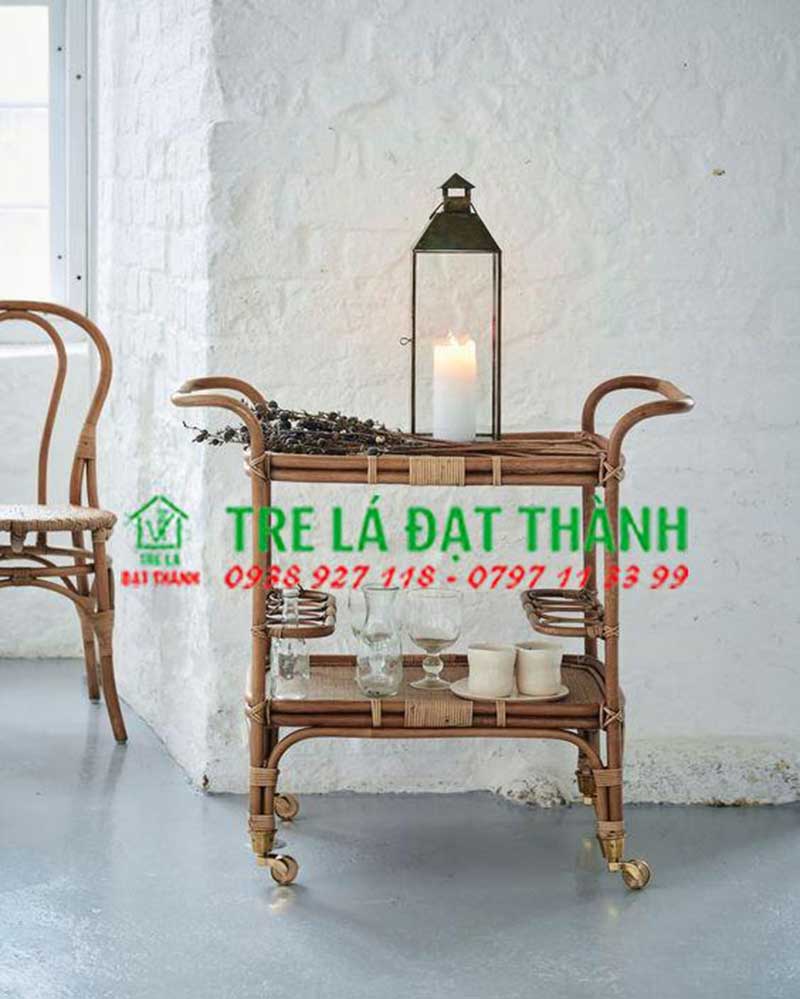 Kệ Đựng Đồ M&acirc;y Tre Đan