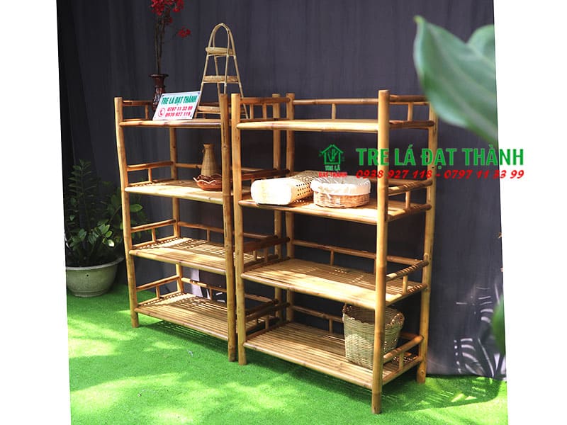 Kệ Để Hoa Bằng Tre KDHBT007