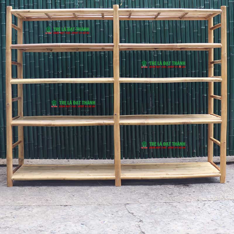 Kệ Để Hoa Bằng Tre KDHBT009