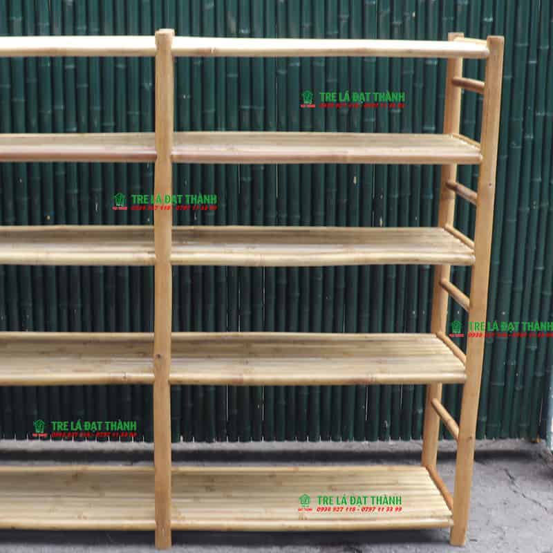 Kệ S&aacute;ch Bằng Tre KSBT002