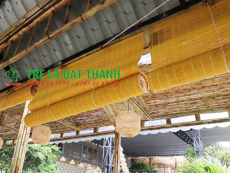lắp đặt mành tre lắp đặt mành tre