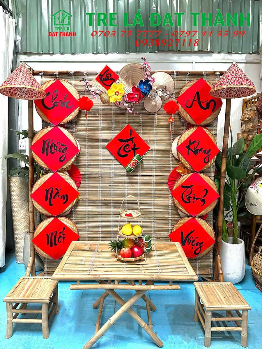 m&agrave;nh tre trang tr&iacute; tết