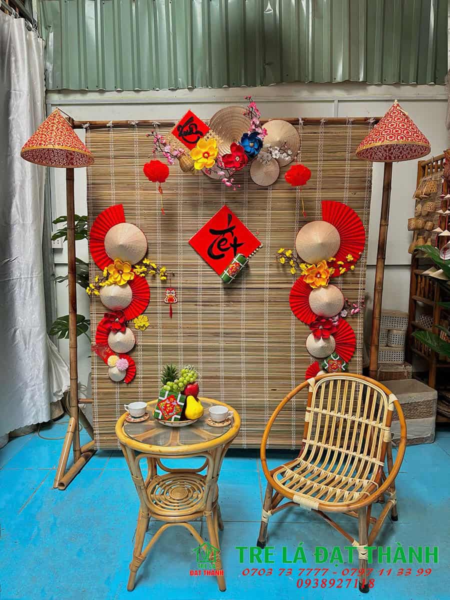 m&agrave;nh tre trang tr&iacute; tết