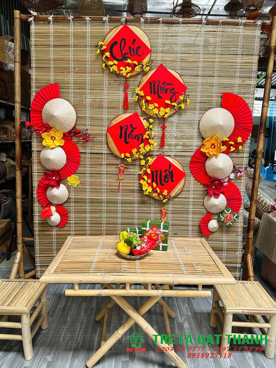 m&agrave;nh tre trang tr&iacute; tết
