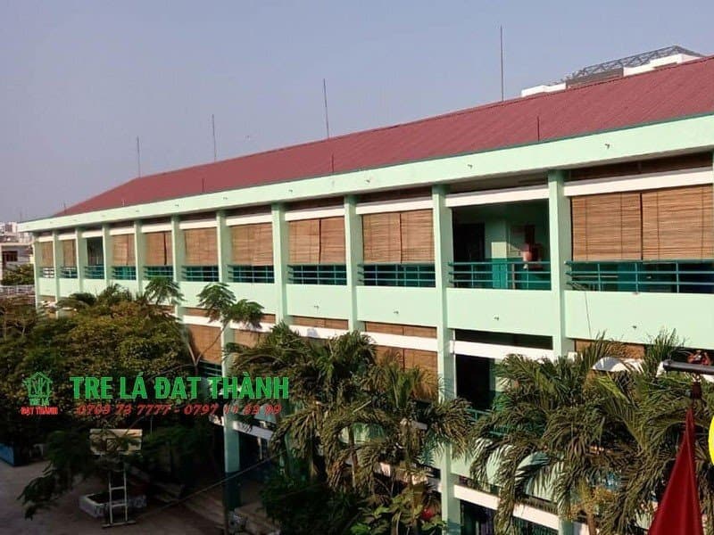 trang tr&iacute; m&agrave;nh tre mầm non