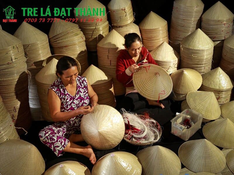 xưởng bán nón lá