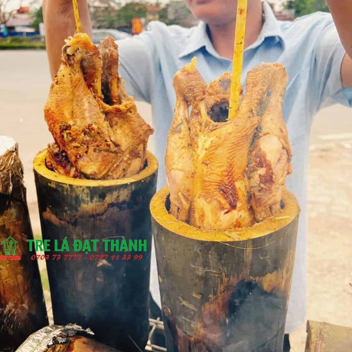 ống tre nướng gà giá rẻ