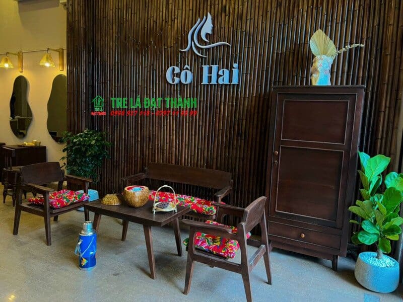 ốp tường tre ốp tường tre