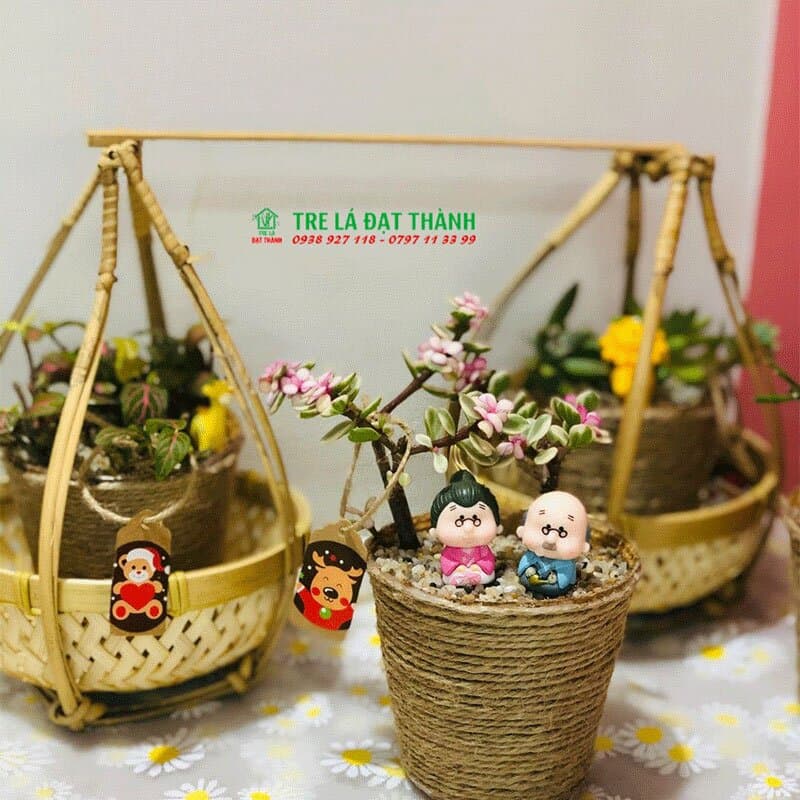 quang gánh hoa trang trí