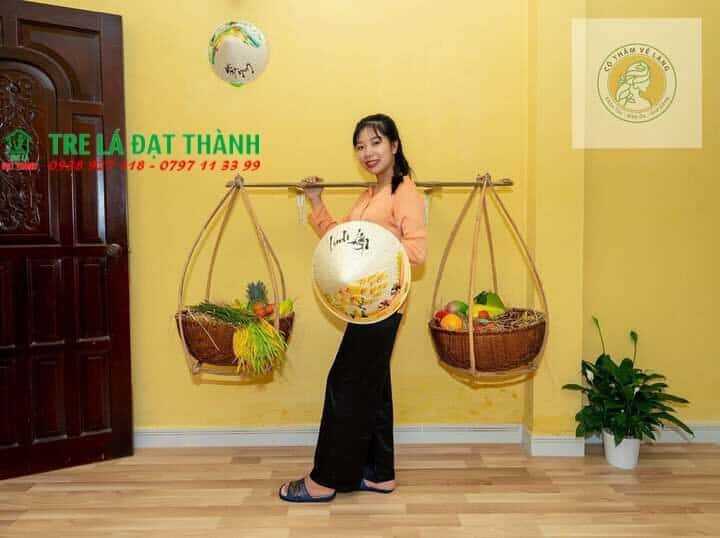 quang gánh tre trang trí