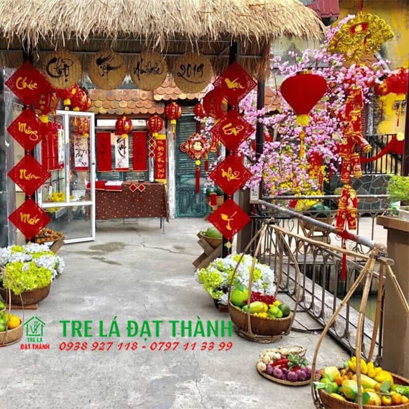 trang tr&iacute; quang g&aacute;nh tết