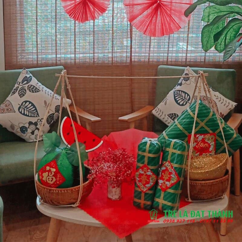 trang tr&iacute; quang g&aacute;nh tết