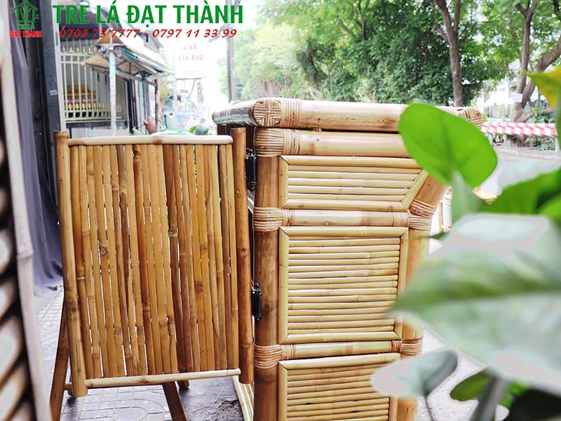 quầy bar bằng tre