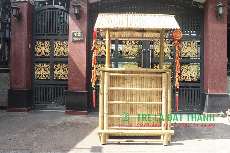 quầy bar tre