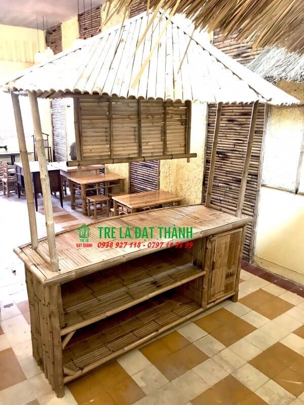 quầy bar tre