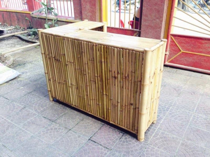 quầy bar tre QBT001