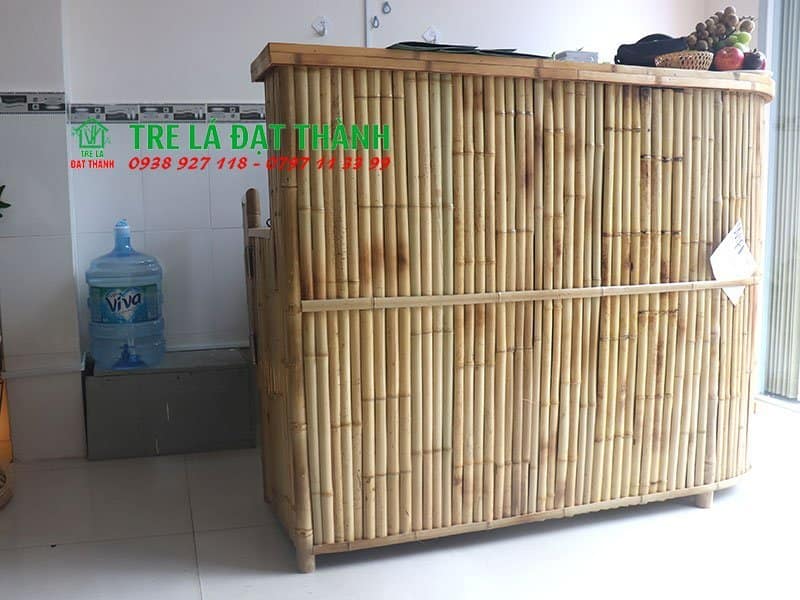quầy bar tre QBT002