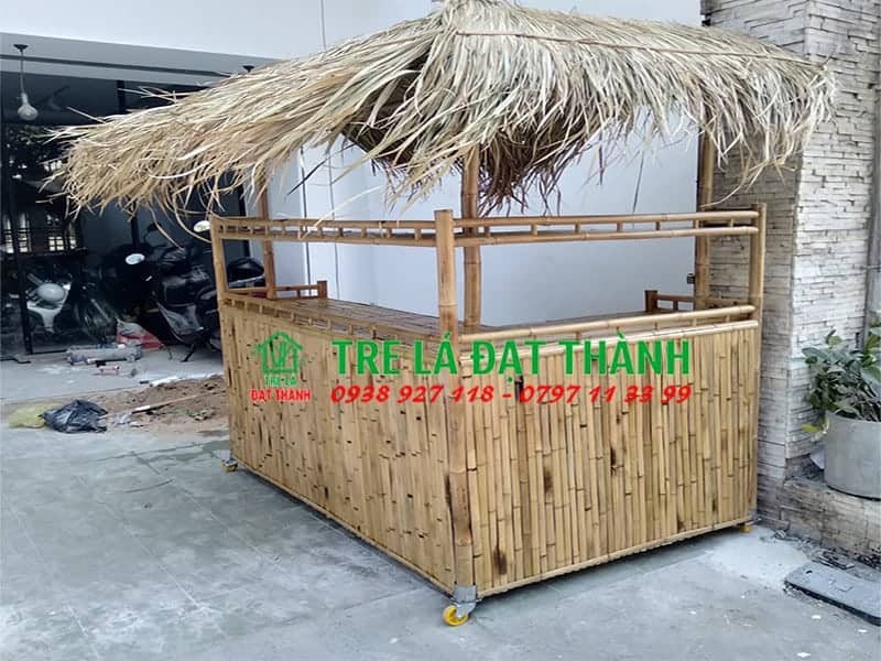 quầy bar tre QBT005