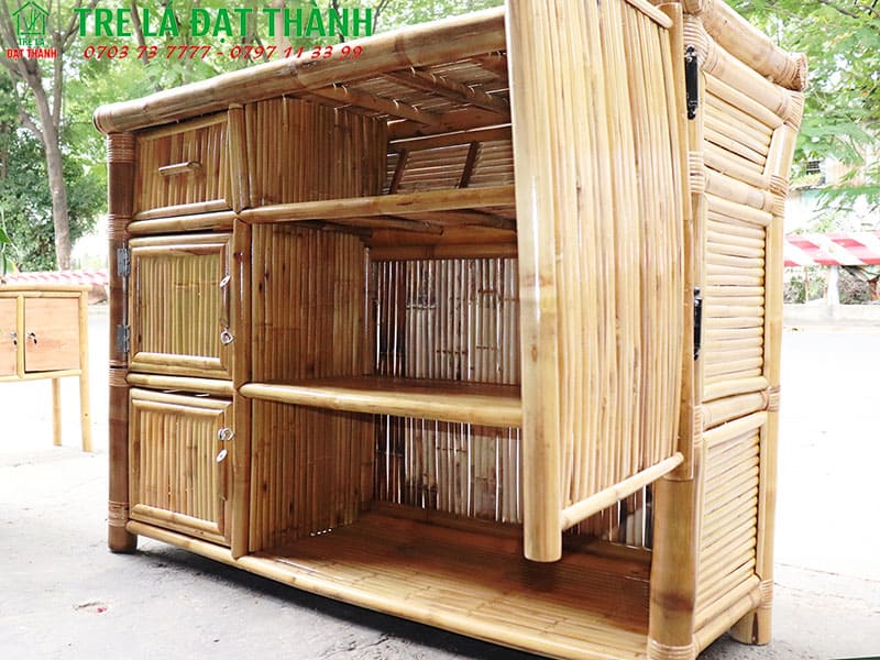 quầy bar tre QBT007