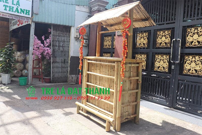 quầy bar tre QBT008