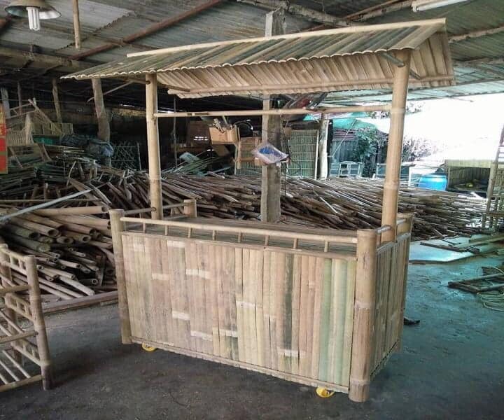 quầy bar tre QBT010